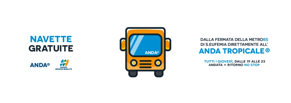 FREE SHUTTLE BUS TO ANDA TROPICALE